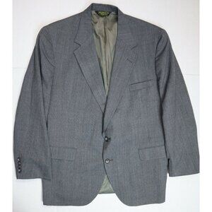 MEN'S GRAY PLAID BLAZER JACKET SPORT COAT - DEANSGATE - SIZE 46